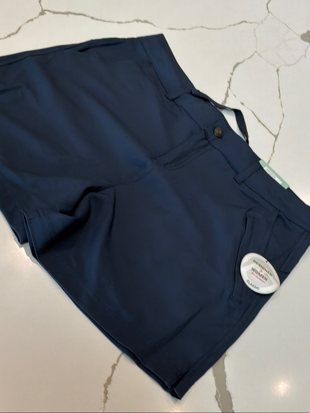 NWT Magellan Women’s Navy Blue Performance Shorts Fishing Gear Large